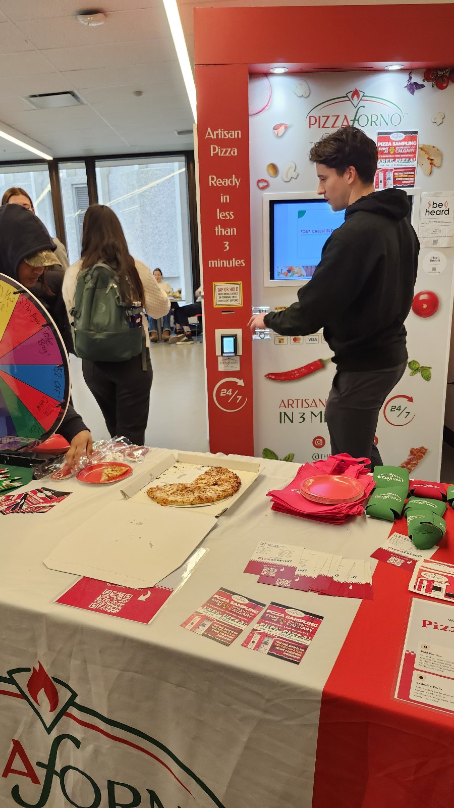 PizzaForno Automated Pizzeria Review UCalgary